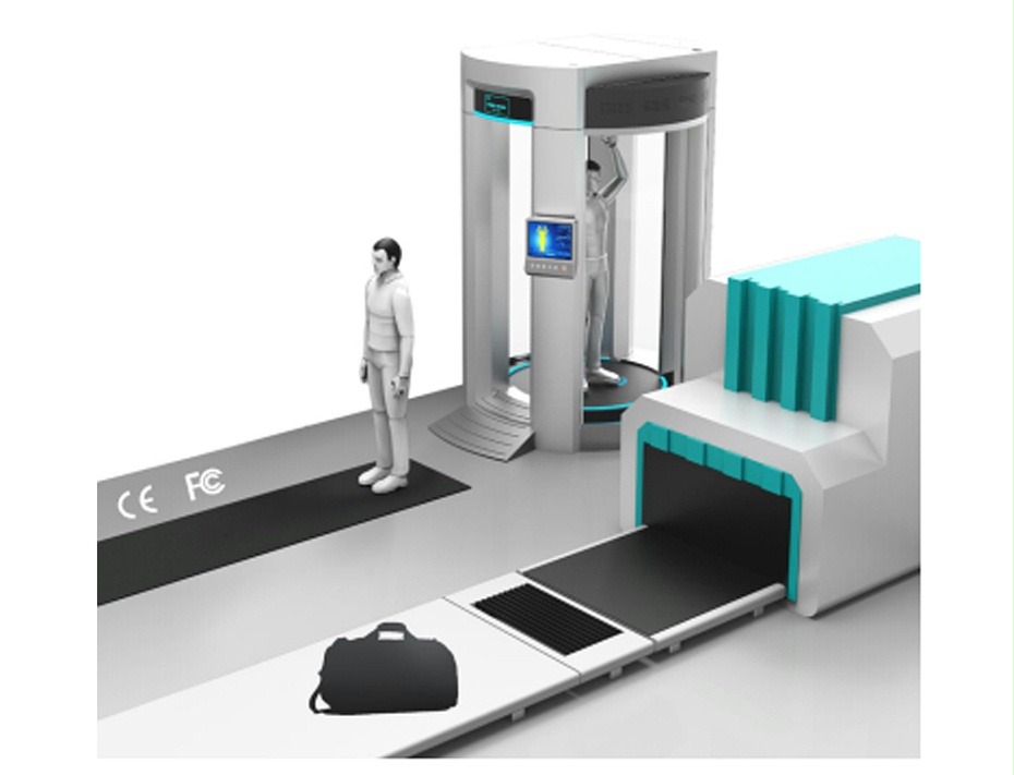 毫米波人体安检仪