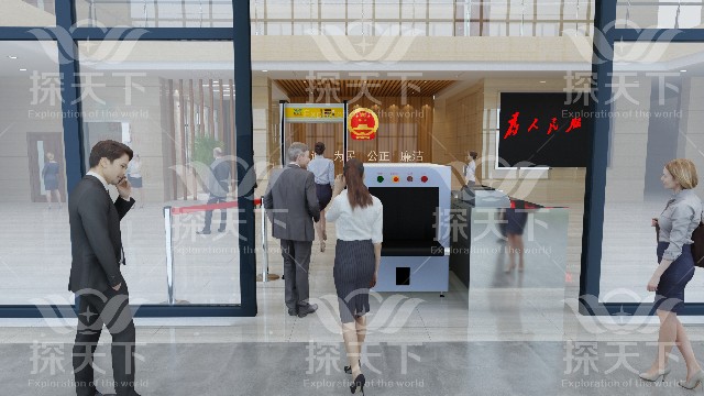 探天下法院安检门助力驻马店中院安保工作,吹响“进军”中原冲锋号